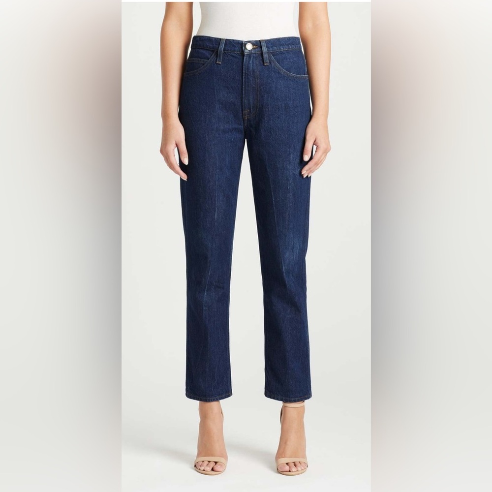 FRAME DENIM LE ITALIEN STRAIGHT In Vintage Blue Women’s Size 24 New